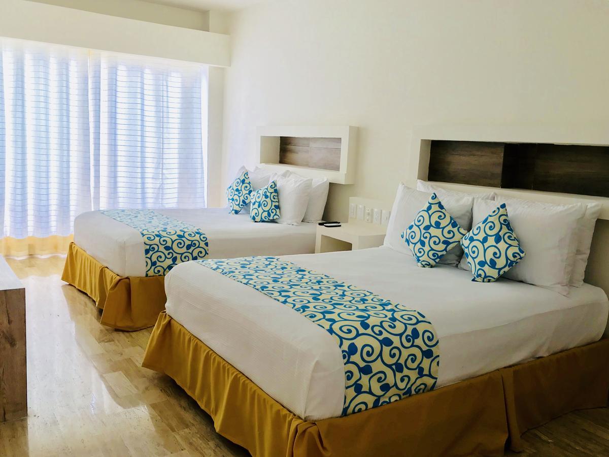 Ocean View Apartment Cancun Bagian luar foto