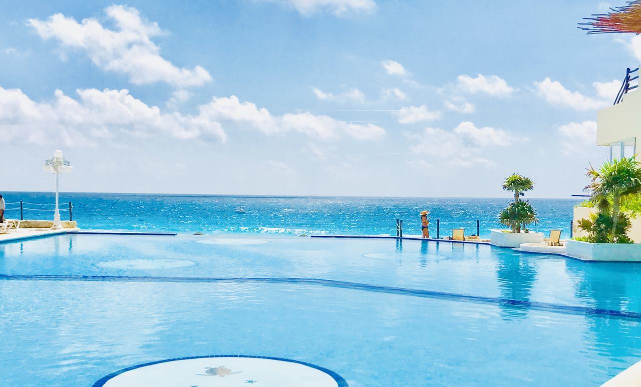 Ocean View Apartment Cancun Bagian luar foto