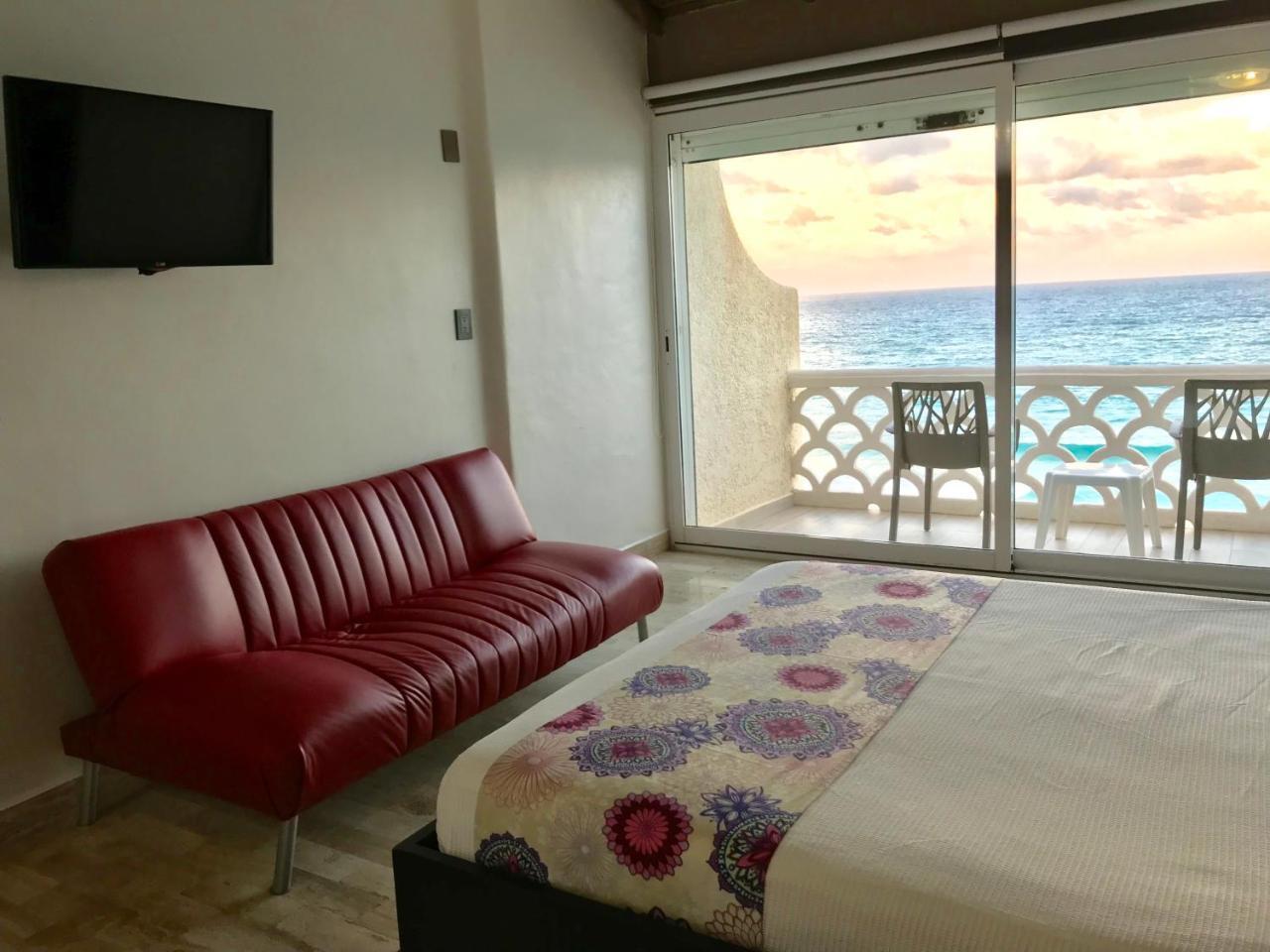 Ocean View Apartment Cancun Bagian luar foto